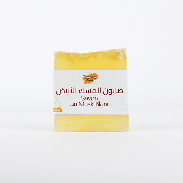 SAVON AU MUSK BLANC 120G
