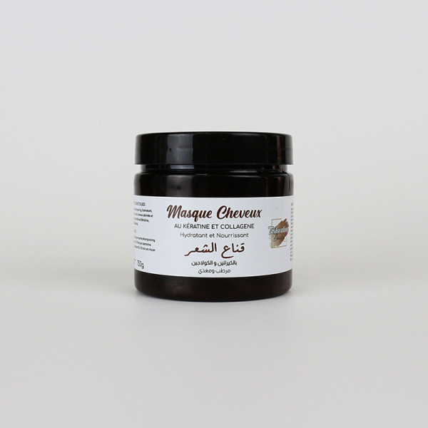 MASQUE CHEVEUX AU KÉRATINE ET COLLAGENE 200G