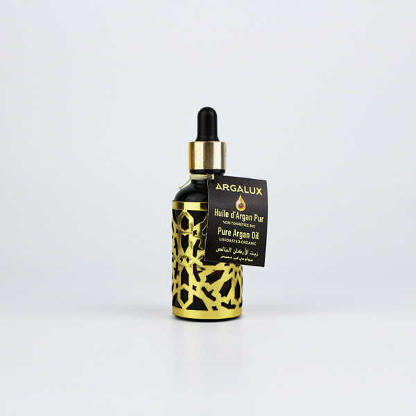 HUILE D’ARGANE COSMÉTIQUE , PIPETTE 50ML
